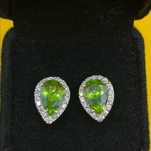 Peridot earrings